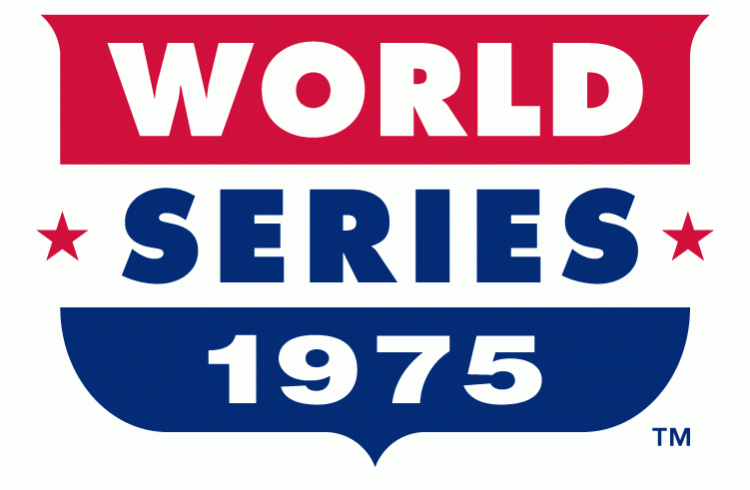 MLB World Series 1975 Primary Logo iron on transfers for T-shirts